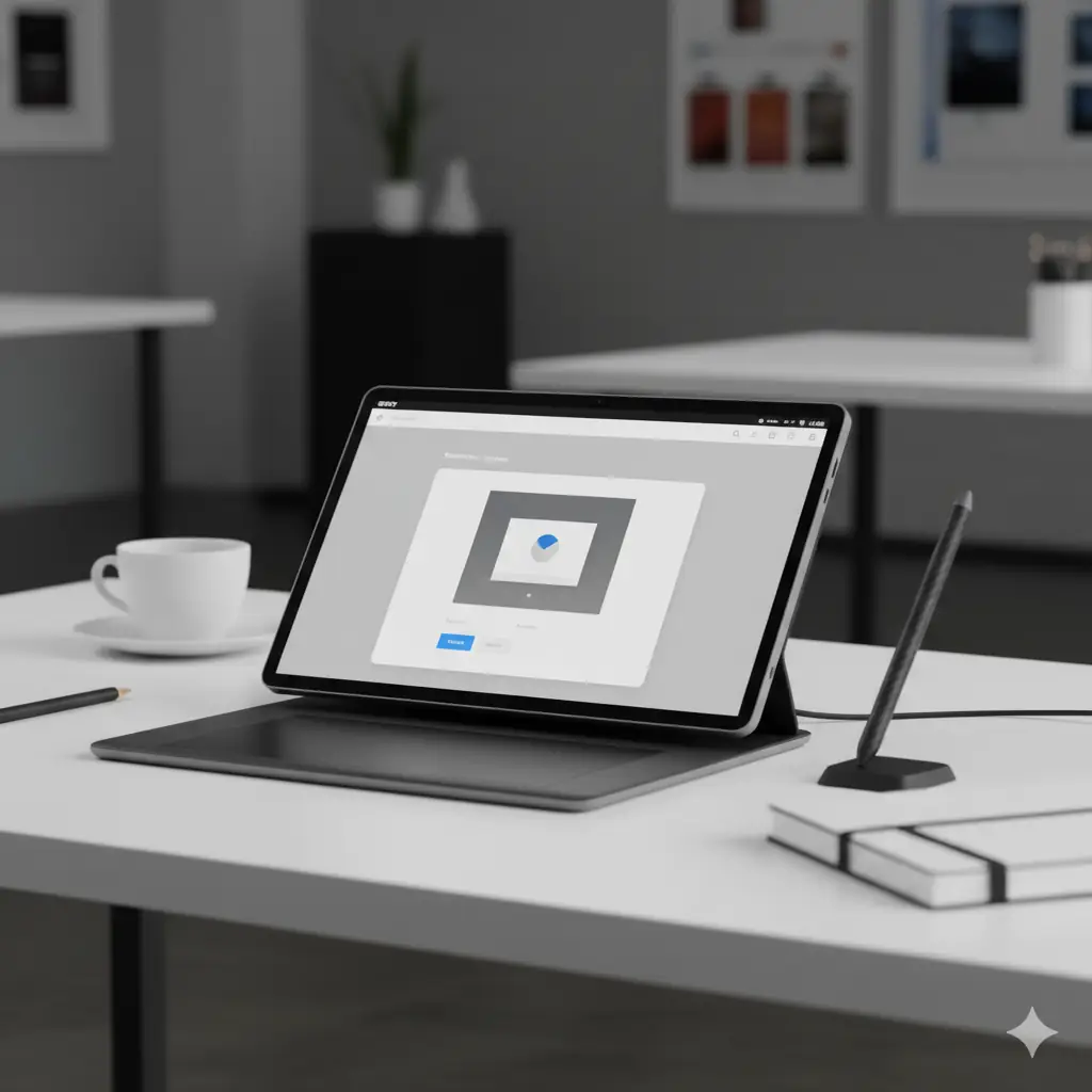Icono representativo de Diseño de Interfaz y Experiencia de Usuario